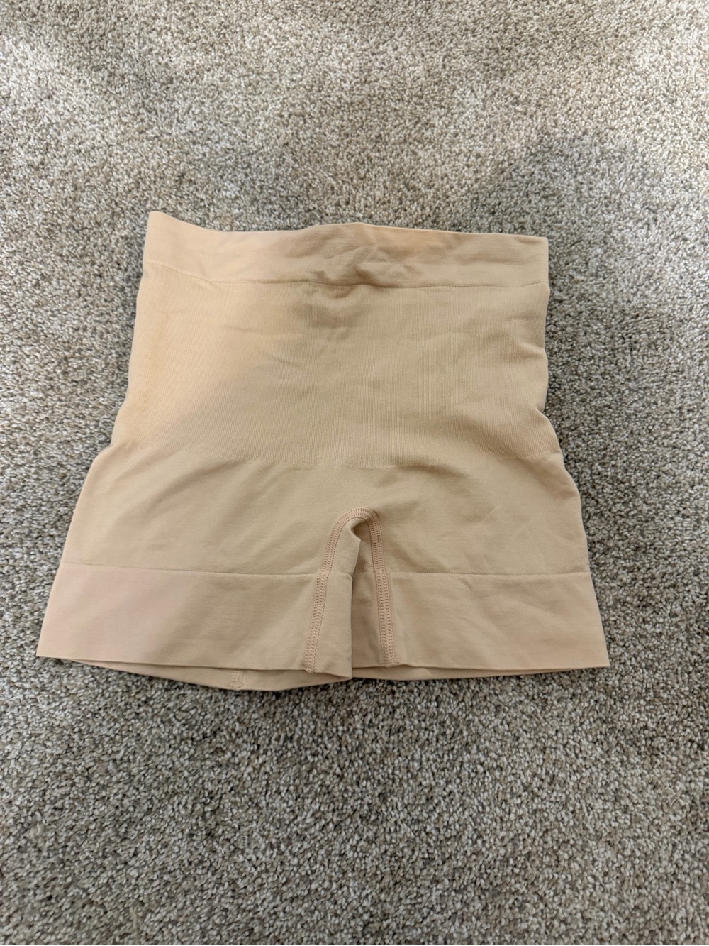 High-Waist Sculpting Shaping Shorts - Nude